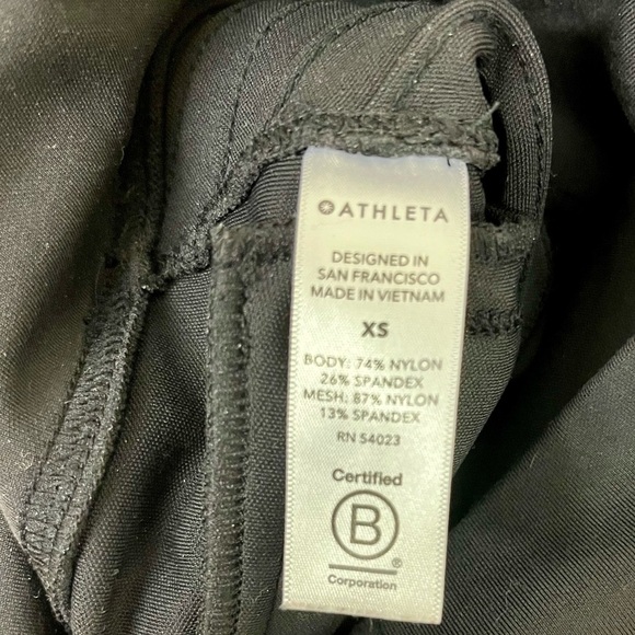 Athleta Delancey Moto Tight Sculptek Black‎ - Size XS - Picture 2 of 8